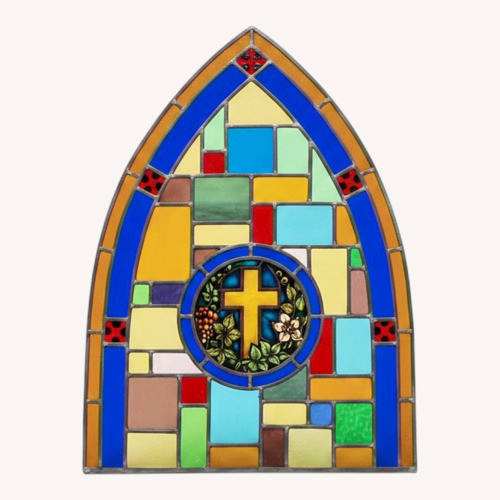Used Magnificent Vintage Church Window for sale on AptDeco