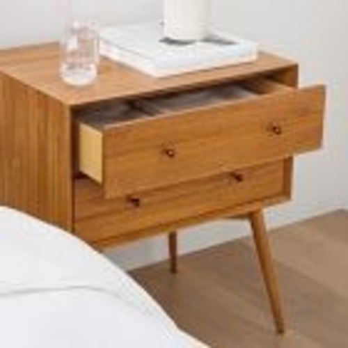 Used West Elm Natural Wood Nightstands for sale on AptDeco
