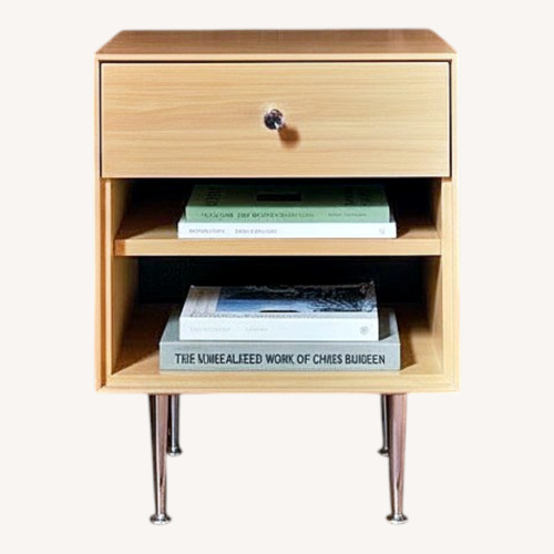 Used Herman Miller Nelson Thin Edge Bedside Table 2 for sale on AptDeco