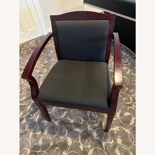 Used Black Fabric Office Chair for sale on AptDeco