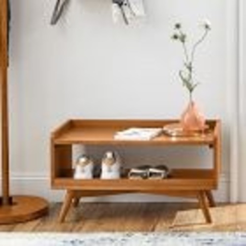 Used West Elm Mid-Century Shoe Rack - Acorn for sale on AptDeco