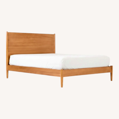 Used West Elm Mid-Century Modern Queen Bed for sale on AptDeco