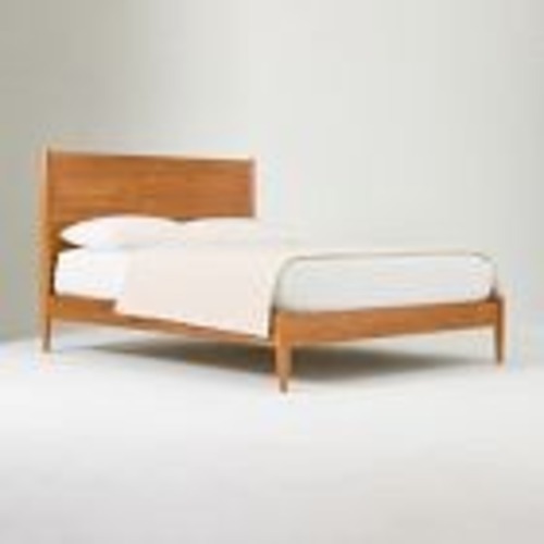 Used West Elm Mid-Century Modern Queen Bed for sale on AptDeco