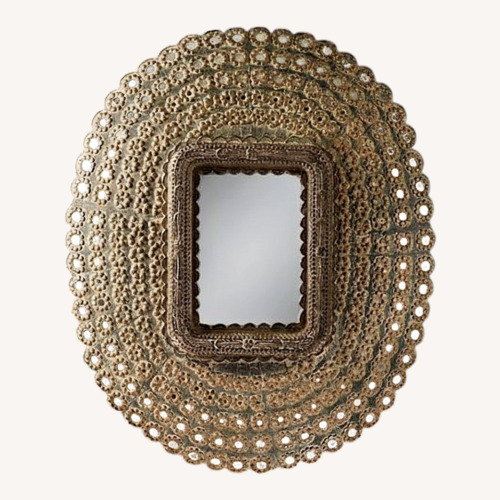Used Restoration Hardware Peacock Wall Mirror  for sale on AptDeco