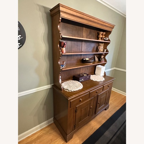 Used Heywood Wakefield Dark Brown Wood Dresser for sale on AptDeco