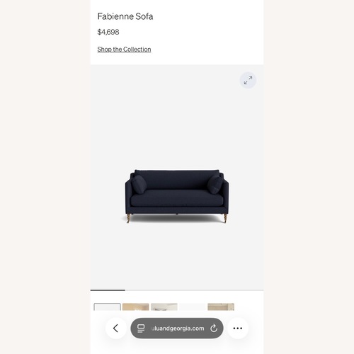 Used Lulu and Georgia Fabienne 71“ Sofa   for sale on AptDeco