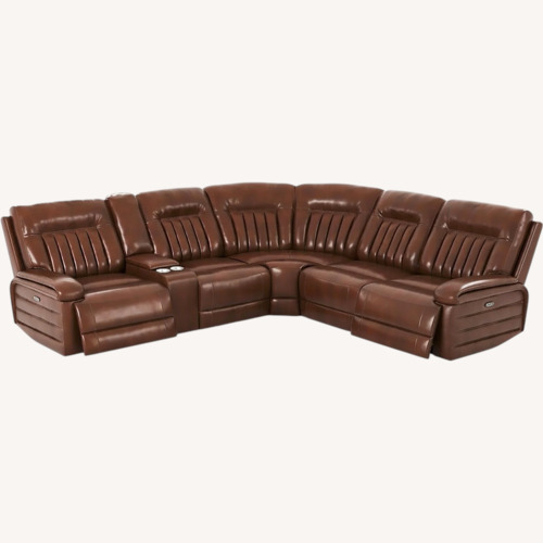 Used Rooms To Go Terenzo Dark Brown 3+ Piece Sectionals for sale on AptDeco