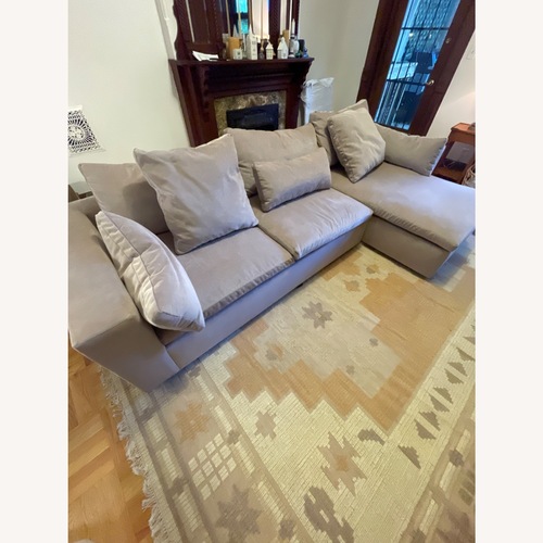 Used West Elm Harmony Modular 123" Sleeper Sectional for sale on AptDeco