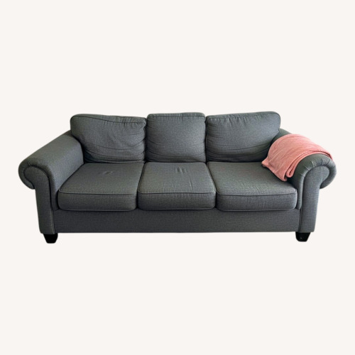 Used Dark Blue 3 Seater Sofa for sale on AptDeco