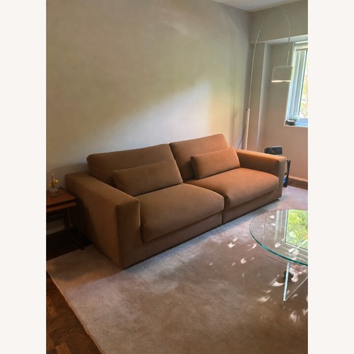 Used Restoration Hardware Lugano Light Brown 3+ Seater Sofa for sale on AptDeco