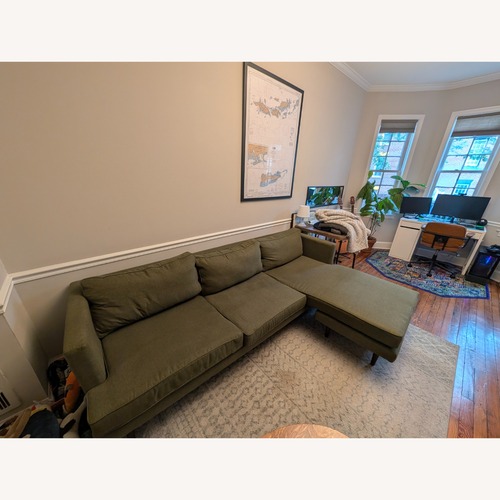 Used Joybird Preston Reversible Sectional Sofa for sale on AptDeco