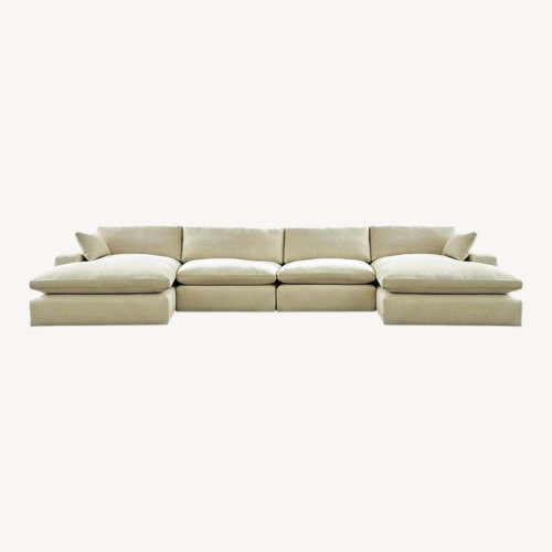 Used Ashley Furniture Natural 3+ Piece Sectional for sale on AptDeco