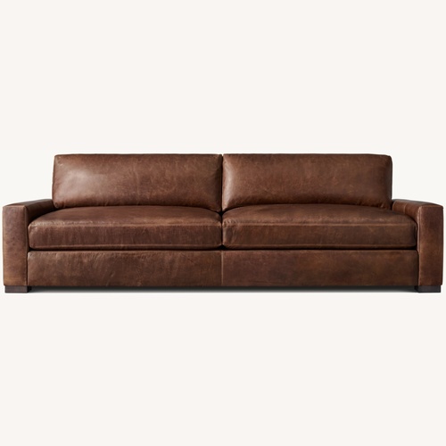 Used Restoration Hardware Maxwell Light Brown 3+ Seater Sofas for sale on AptDeco