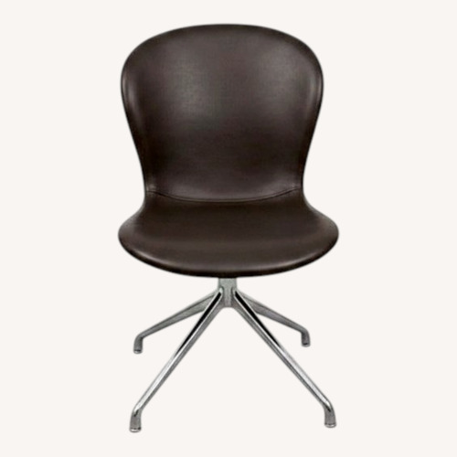 Used BoConcept Adelaide Gray Leather Dining Chairs  for sale on AptDeco