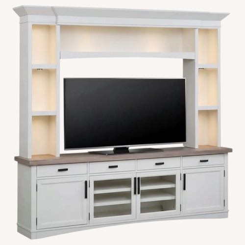 Used Coleman Furniture Americana Modern Cotton Entertainment Center for sale on AptDeco