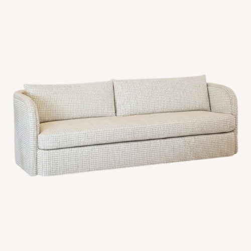 Used Coley Home Pink Fabric 3+ Seater Sofa for sale on AptDeco