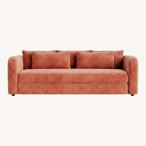 Used Joybird Sebastian  Orange Sleeper Sofa for sale on AptDeco
