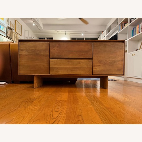 Used West Elm Anton Dark Brown Sideboard for sale on AptDeco