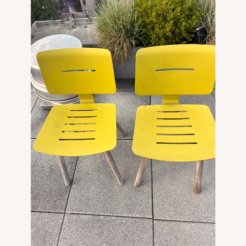 Used OASIQ Designer Outdoor Patio Chairs for sale on AptDeco