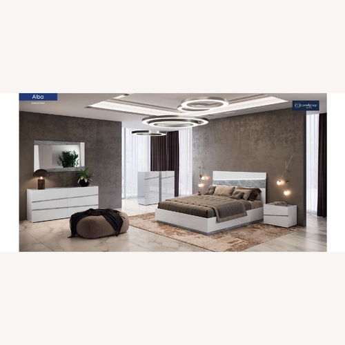 Used Camelgroup Italy Alba Queen Bed with Storage for sale on AptDeco