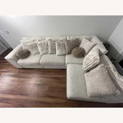 Used Bob's Discount Furniture Posh 3+ Piece Sectional for sale on AptDeco