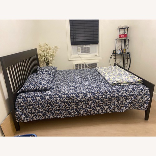 Used IKEA Natural Wood Queen Beds for sale on AptDeco