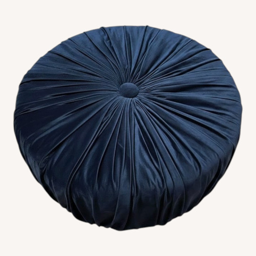 Used Velvet Ottoman for sale on AptDeco