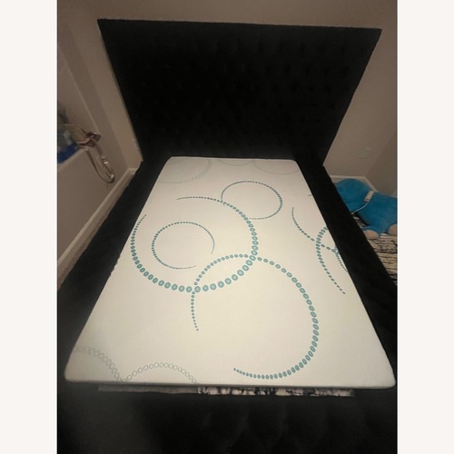 Used Black Queen Size Bed Frame  for sale on AptDeco