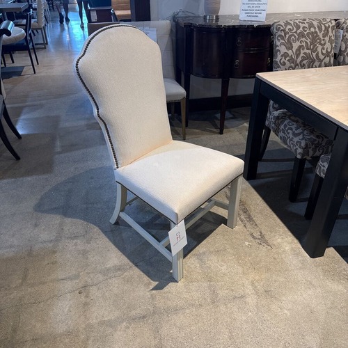 Used Hickory Chair Highback Weave w/ Brass Tackhead for sale on AptDeco