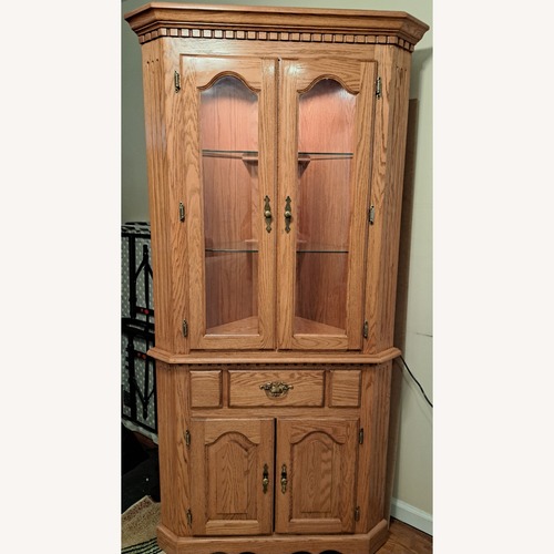 Used Corner China Cabinet for sale on AptDeco