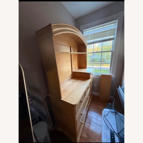 Used Solid Maple Dresser and Cabinet  for sale on AptDeco