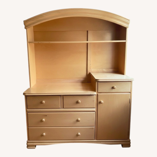Used Solid Maple Dresser and Cabinet  for sale on AptDeco