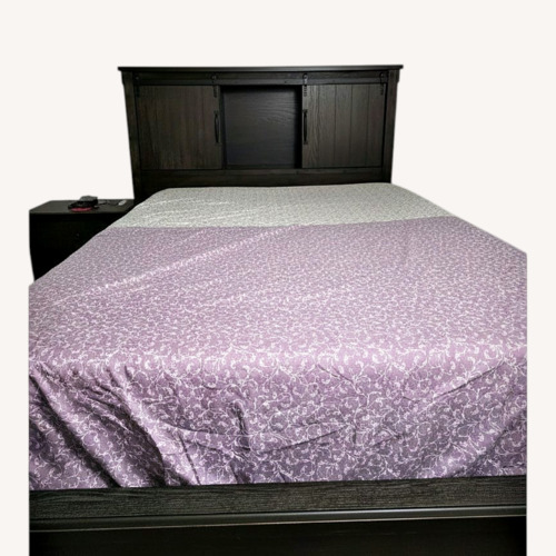 Used Queen-Size Barn Door Bed  for sale on AptDeco