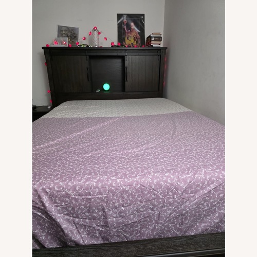 Used Queen-Size Barn Door Bed  for sale on AptDeco