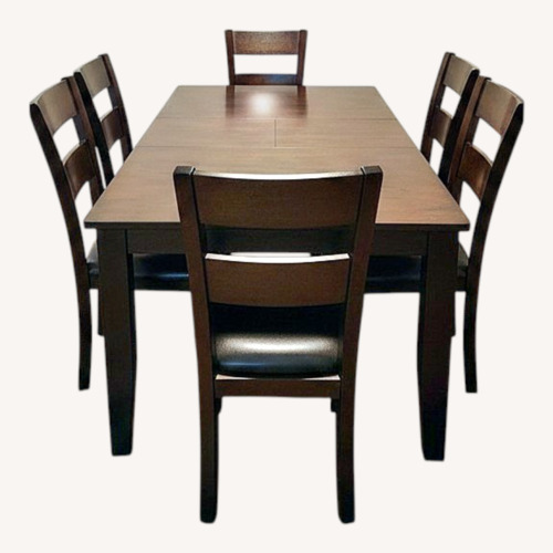 Used Dark Brown Wood Dining Sets for sale on AptDeco