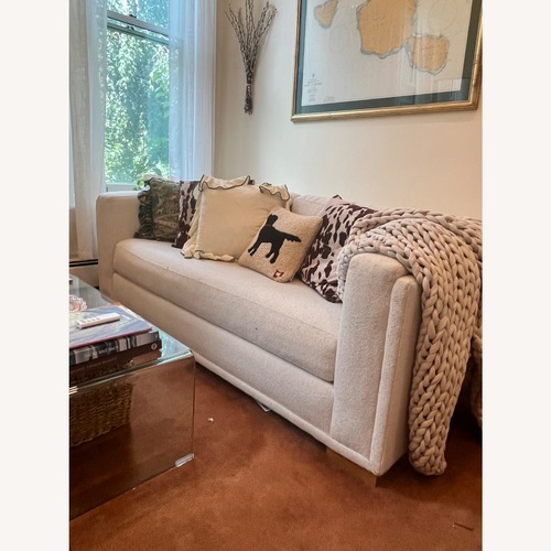 Used West Elm Nassau 2 Seater Sofa in Oatmeal for sale on AptDeco