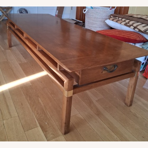 Used Vintage Walnut Coffee Table for sale on AptDeco