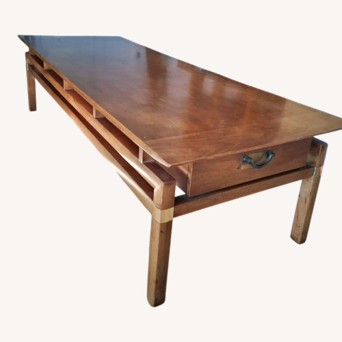 Used Vintage Walnut Coffee Table for sale on AptDeco