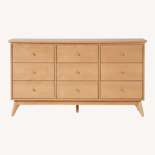 Used Living Spaces Mariko Natural Wood 34" Dresser for sale on AptDeco