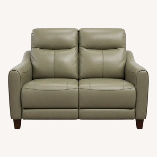Used Leather Reclining Loveseat for sale on AptDeco