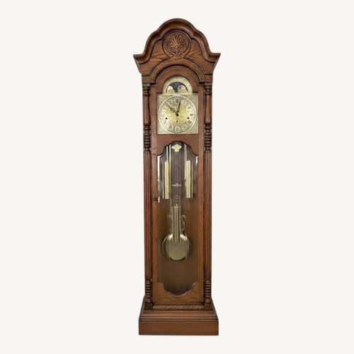 Used Vintage/Antique Dark Brown Wood Décor for sale on AptDeco