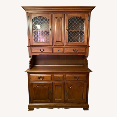 Used Heywood Wakefield Rock Maple Solid Wood Hutch for sale on AptDeco