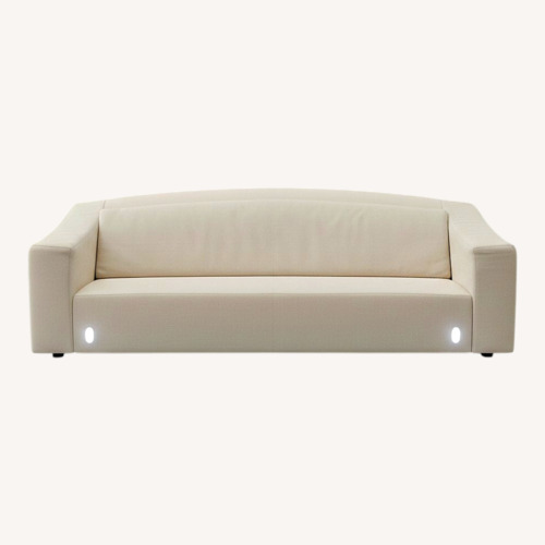 Used Armani Casa 3-Seat Sofa - Modern Cream Upholstery for sale on AptDeco