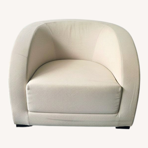 Used Armani Casa Modern Beige Lounge Chair  for sale on AptDeco