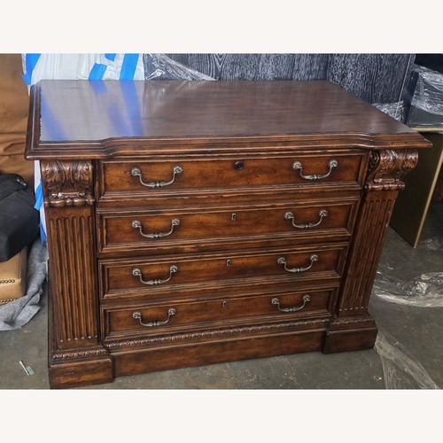 Used Sligh Traditional Carved Lateral File or Credenza for sale on AptDeco