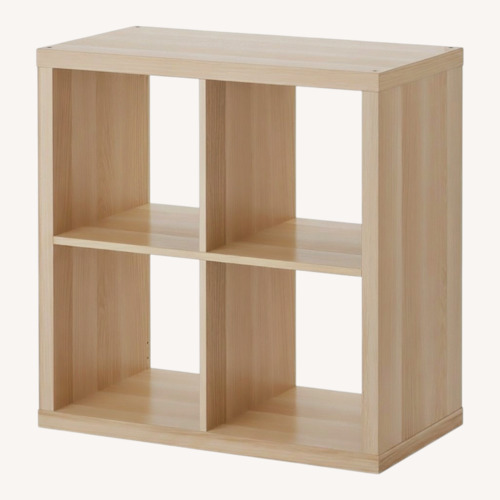 Used IKEA Kallax Blue-Grey Stackable Shelves for sale on AptDeco