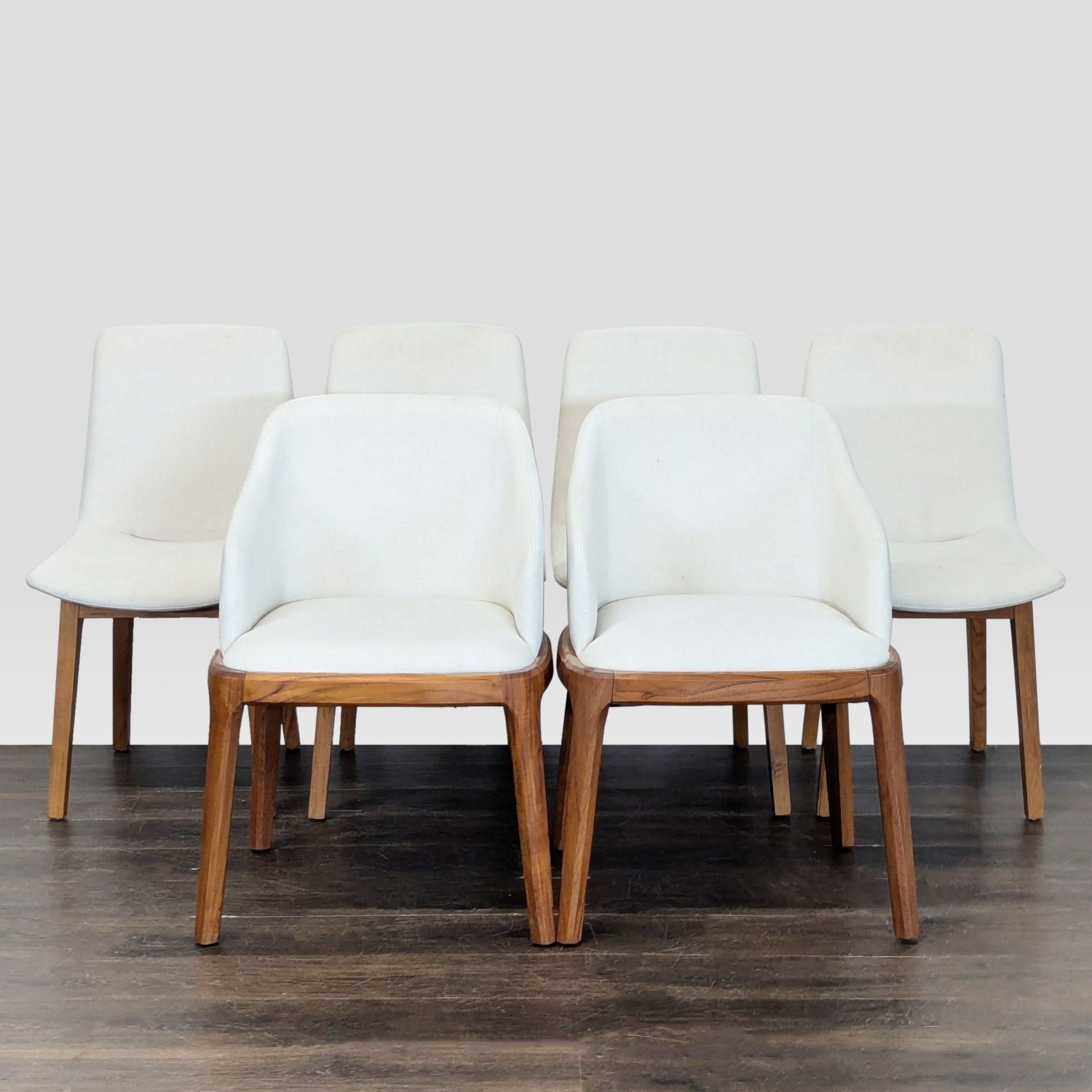 Set of Six Rove Concepts Aubrey Dining Chairs - image-10