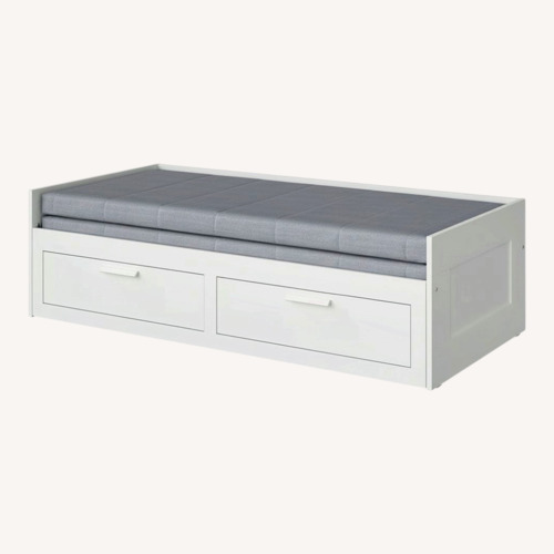 Used IKEA Brimnes Daybed Frame With 2 Drawers  for sale on AptDeco