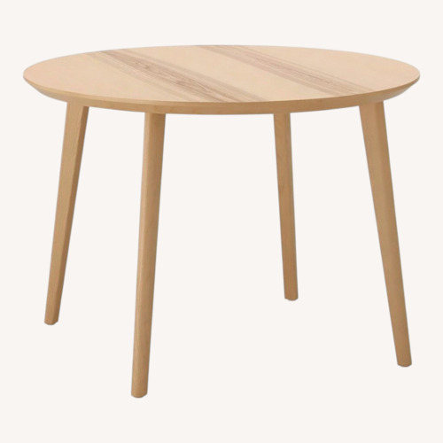 Used IKEA Lisabo Natural Wood Dining Table for sale on AptDeco