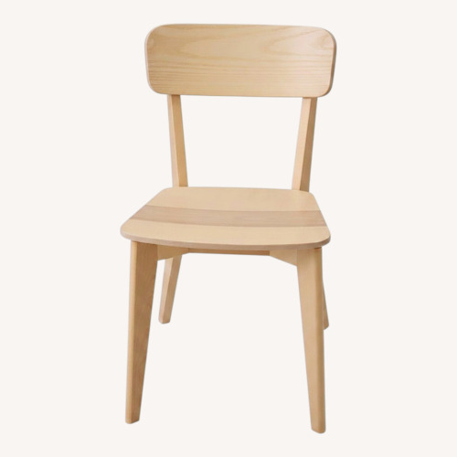Used IKEA LISABO Natural Wood Dining Chair  for sale on AptDeco